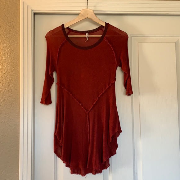 Free People, Intimately beautiful long boho top - Picture 3 of 8